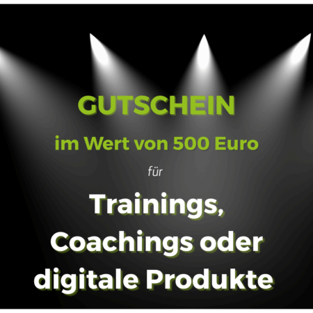 Gutschein im Wert von 500 Euro