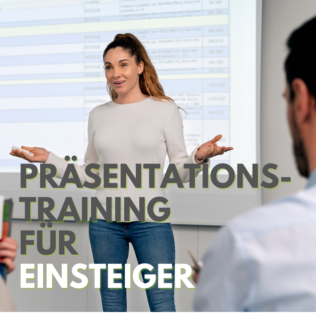 Präsentationstraining für Einsteiger mit Auftrittscoach Katja Voigt