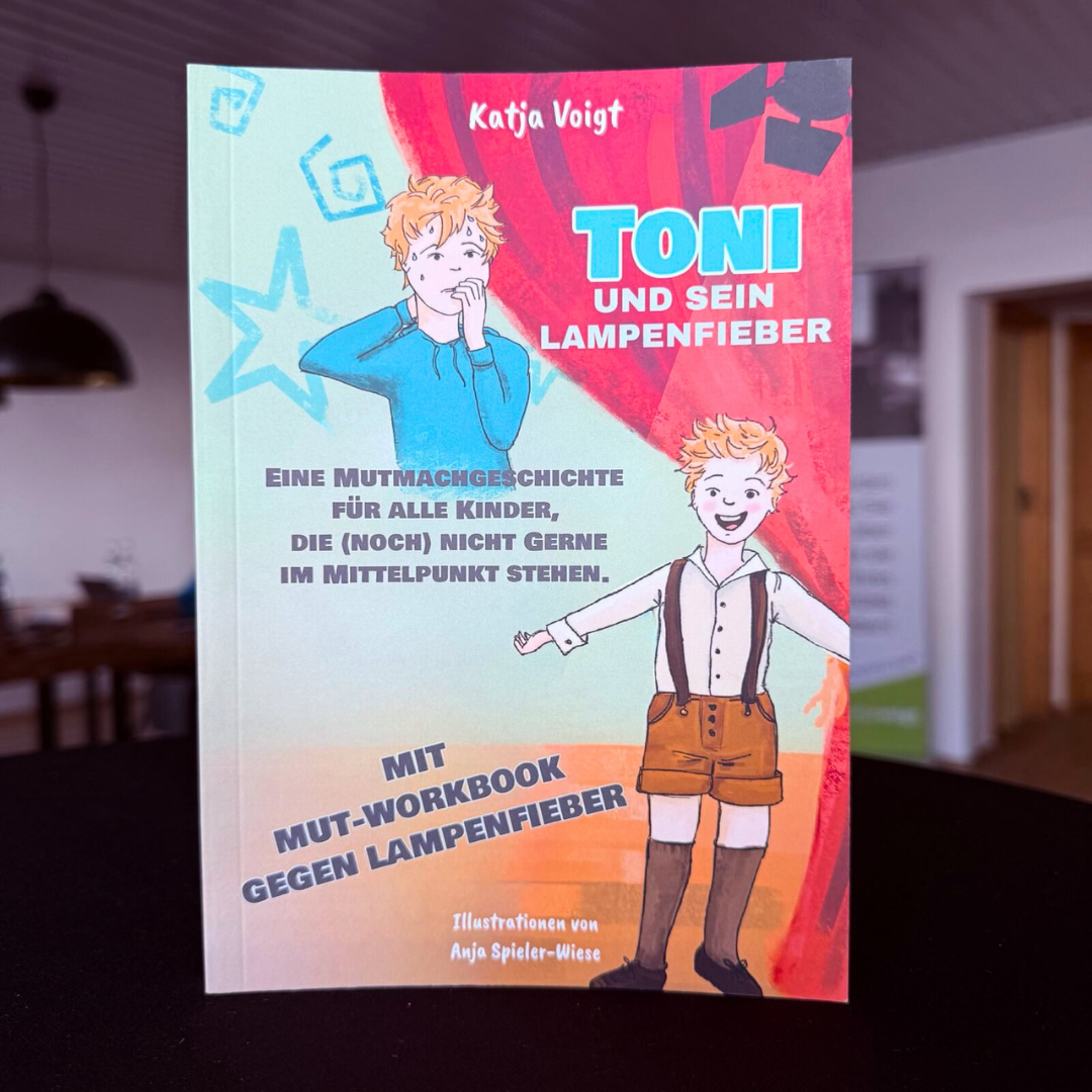 Kinderbuch "Toni und sein Lampenfieber"