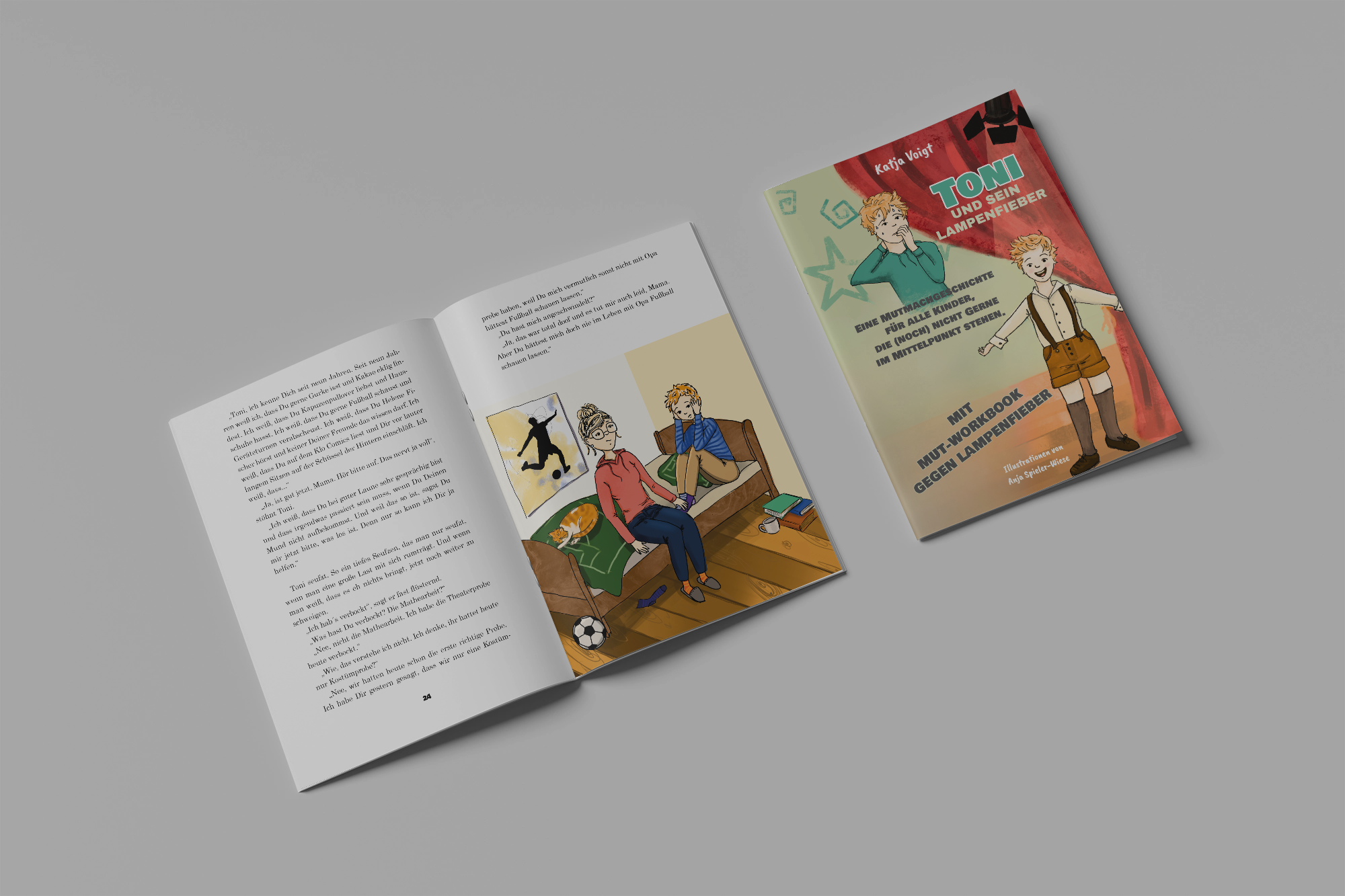 Kinderbuch "Toni und sein Lampenfieber" – Bild 2